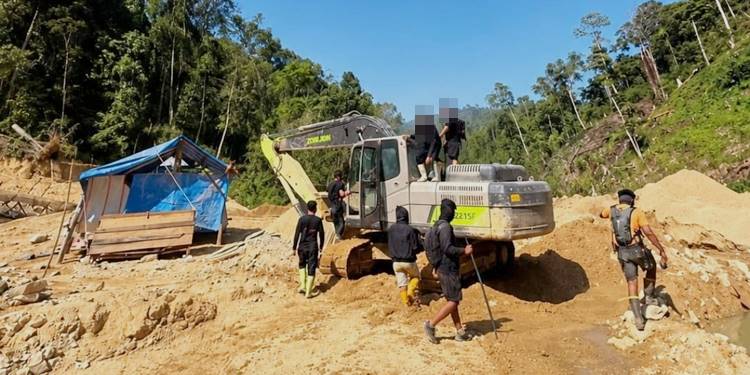 Lagi, Dua Excavator Diamankan