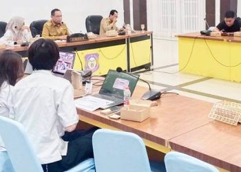 Gubernur Gorontalo Gusnar Ismail Rapat Virtual Bersama Menteri PKP RI
