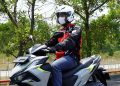 Abu Bercampur Air Bikin Jalan Licin, Tips Honda: Pengendara Kurangi Kecepatan