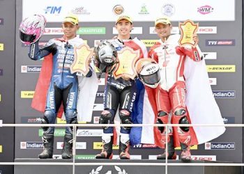 Gila! Start Posisi 30, Pebalap Honda Raih Podium