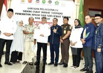 Kabgor Gelar Isbat Wakaf Terpadu, Perdana di Indonesia, Bidik Legalitas 1.046 Aset Wakaf