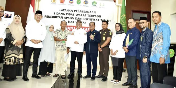 Kabgor Gelar Isbat Wakaf Terpadu, Perdana di Indonesia, Bidik Legalitas 1.046 Aset Wakaf