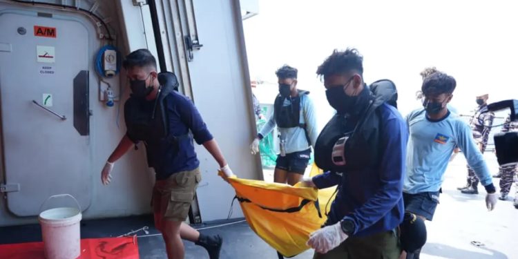 Tiga Jenazah Korban Virgo 8 Dievakuasi dari Dalam Kapal di Dasar Laut