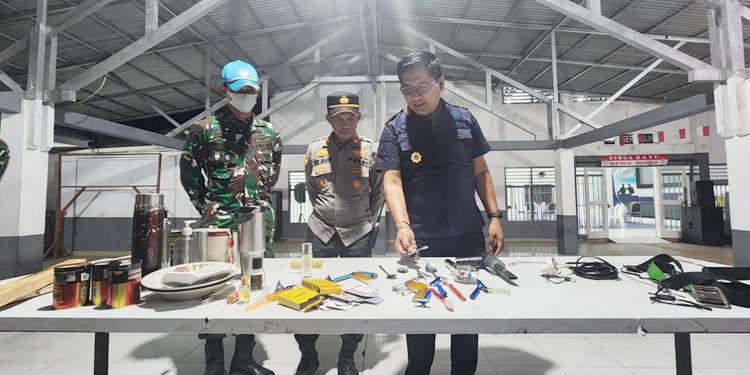 Dua Lapas Mendadak Dirazia, Ditemukan Barang Berbahaya, Napi Dites Urine