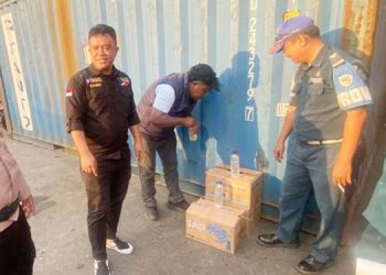 Penyelundupan Miras Lewat Pelabuhan Berhasil Digagalkan