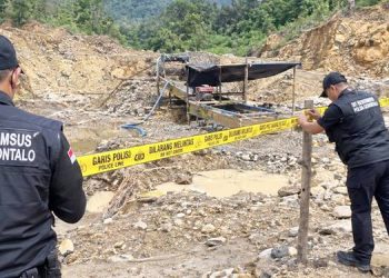 Polda Bongkar Jalur Batu Hitam ke Jakarta, Penggerebekan di PETI Bonbol, Sembilan Orang Diamankan