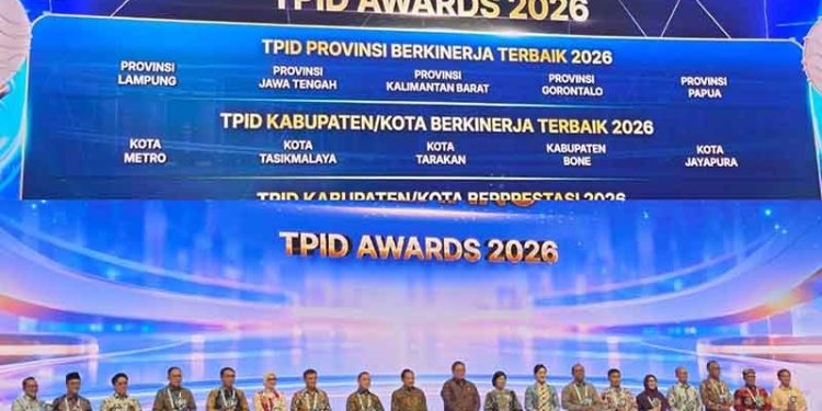 Salut! Pemprov Gorontalo Terbaik IV Nasional dan Terbaik I Sulawesi TPID Award 2026