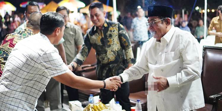 Perayaan HUT ke-81 TNI di Kota Gorontalo, Adhan Bikin Malam Puncak Makin Heboh
