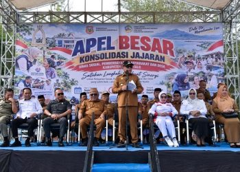 Perangkat Desa dalam Satu Komando, Bupati Sofyan: Jangan Ada Ego Sektoral