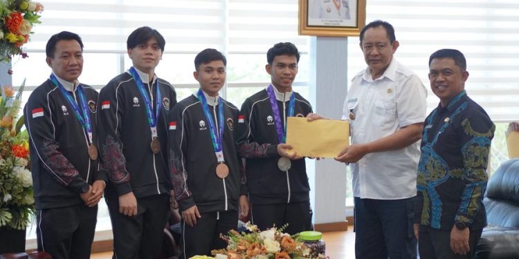 Gubernur ‘Suntik’ Bonus Peraih Medali Asean Games 2026, Takraw jadi Branding, Bangga Gorontalo Terus Berprestasi