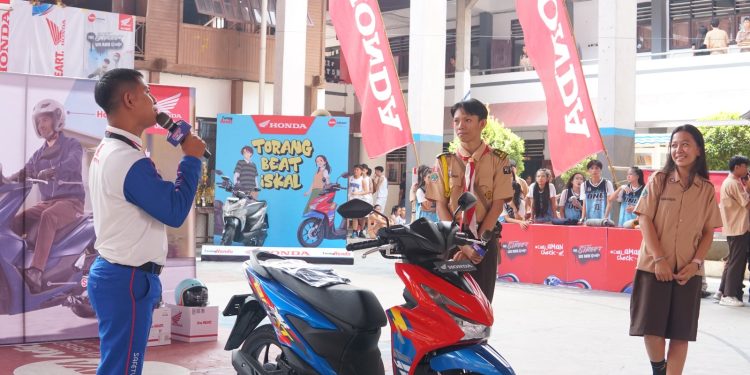 Honda DBL Manado 2026 Memanas, DAW Sambangi Sekolah Tebar Edukasi Safety Riding