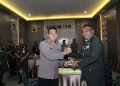 HUT ke 81 TNI: Kapolres Gorontalo dan Kajari Bawa Tumpeng ke Makodim, TNI-Polri-Kejaksaan Perkuat Kebersamaan