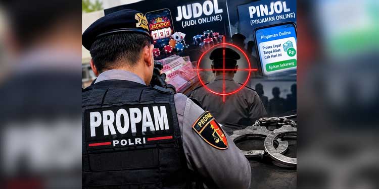 Propam Bidik Polisi Pinjol-Judol