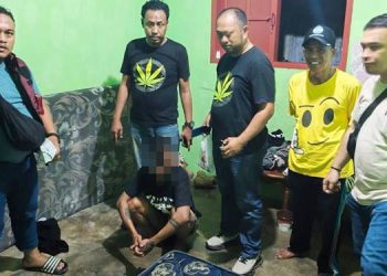 Diduga Gunakan Narkotika, Seorang Pria Diamankan di Rumah Kontrakan