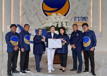 Sah! Indrawati Gobel Resmi Pimpin NasDem Gorontalo