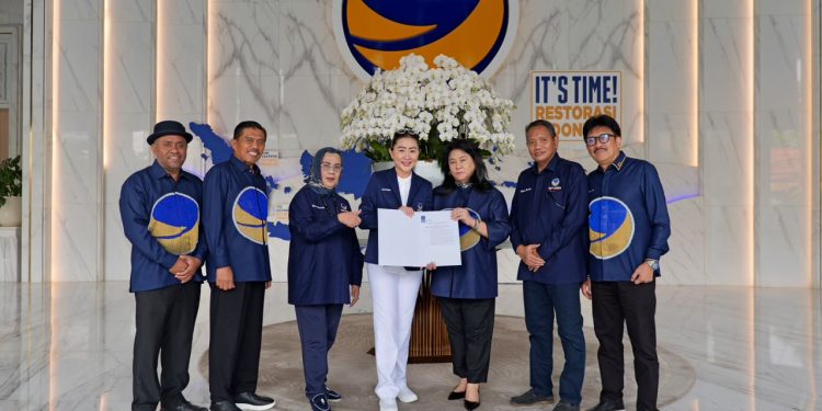 Sah! Indrawati Gobel Resmi Pimpin NasDem Gorontalo