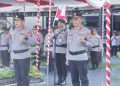 Irjen Pol. Nurworo Terima Pataka Polda Gorontalo