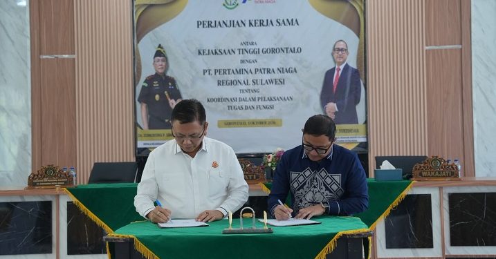 Pertamina Patra Niaga Sulawesi Gandeng Kejati Gorontalo, Operasional Energi Jadi Fokus 