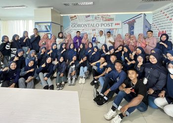 Kunjungan Industri: Siswa SMKN 1 Boalemo Geruduk Gorontalo Post