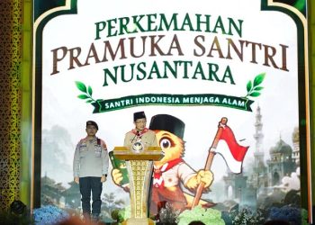 Perkemahan Pramuka Santri Nusantara, Menag: Santri Harus Jadi Generasi Proaktif