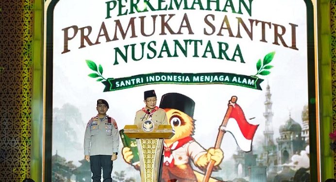 Perkemahan Pramuka Santri Nusantara, Menag: Santri Harus Jadi Generasi Proaktif